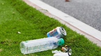 One Redditor detailed a cleanup outside a public library, revealing just how much cigarette litter can accumulate in a single spot.
