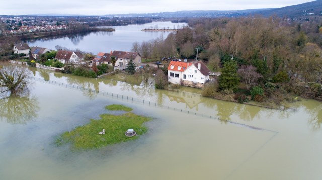 Flood alerts remained in effect Friday for parts of western France after a powerful storm dumped torrential rainfall across the region during the middle of the month.