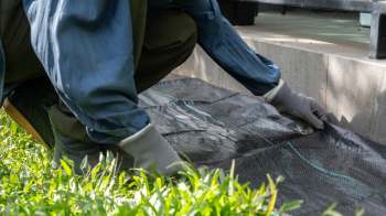 One Redditor detailed the infuriating process of removing landscape fabric from their garden bed.