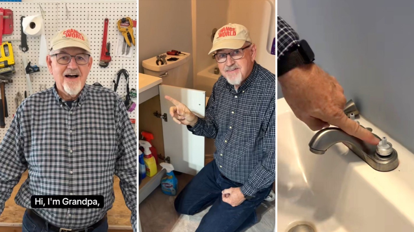 One TikTok user shows how to fix a leaky faucet in a viral video, potentially saving viewers tons of money on home repairs.