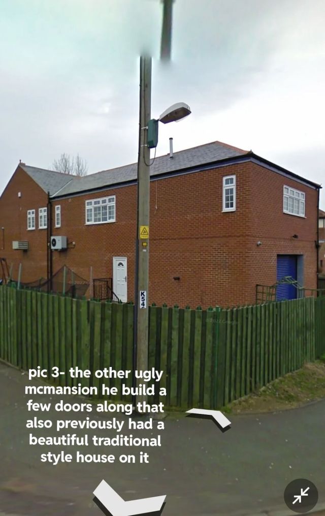 A set of before-and-after photos is reigniting a familiar debate about McMansions and neighborhood character.