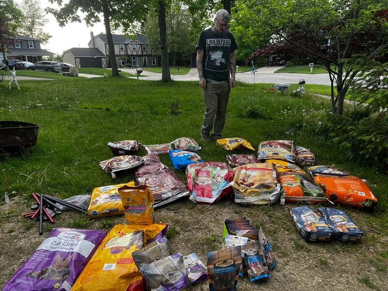 One Reddit user revealed just how much pet food waste could be found in one store's dumpster.