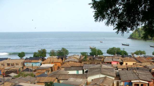The African coast is under threat from rising seas, and a certain weather event significantly exacerbated the situation.