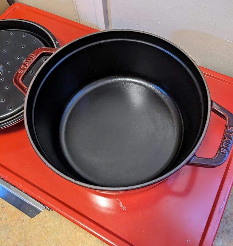 Discovering a high-quality Staub Dutch oven at a low price in a thrift store is every home cook's dream.