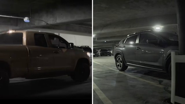 Tesla's built-in dashcams got attention online after one captured a hit-and-run — not on a busy road but inside a Disneyland parking garage.