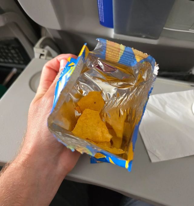 One Reddit user called out LATAM Airlines for serving a ridiculously small snack in a needlessly large plastic package.