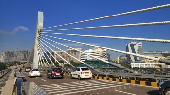 One Redditor shared a video of digital billboards advertising luxury condominiums on traffic signs in Hyderabad, India.
