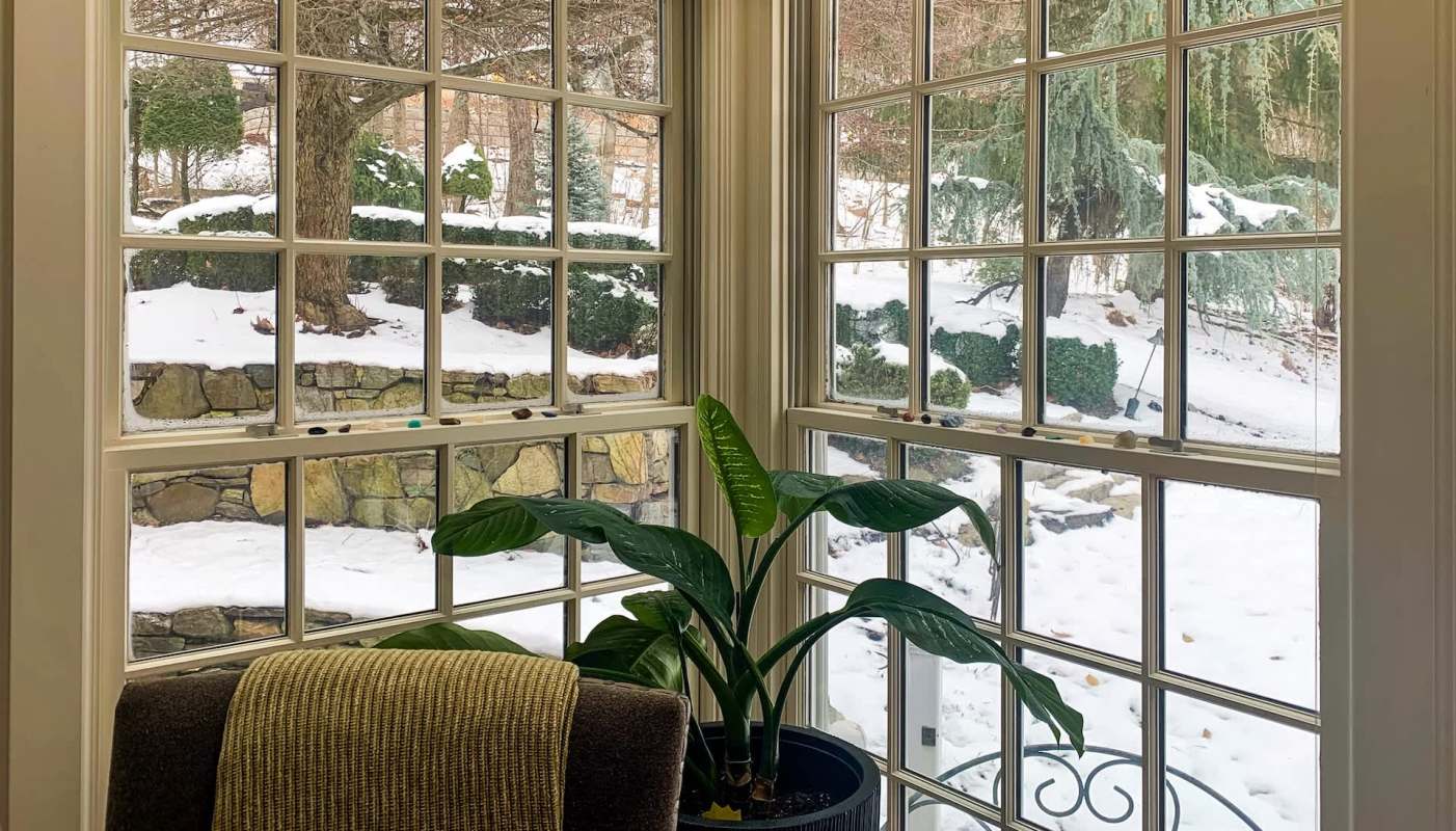 Replacing the weatherstripping around your doors and windows can keep the cold from getting in and save you quite a bit of money.