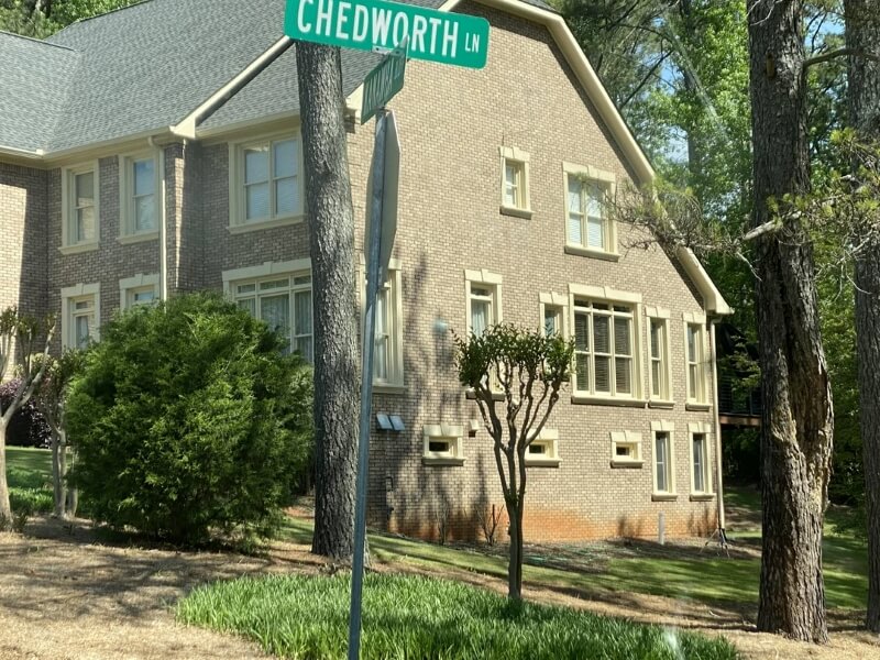 A house in one Redditor's neighborhood drew plenty of confused glances, and they posted a photo of the offending property.