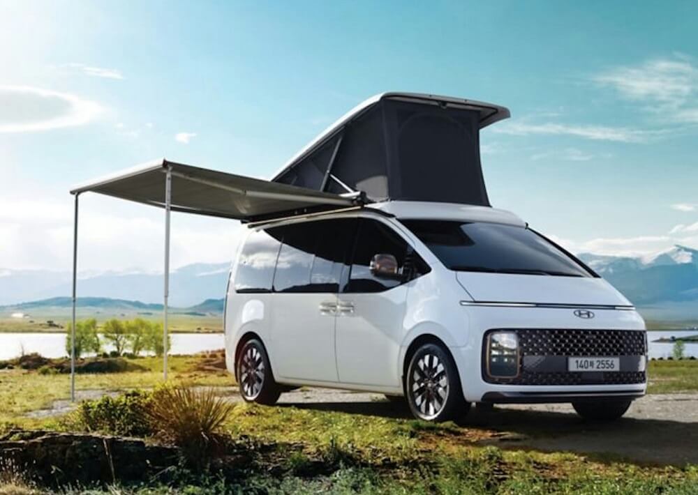 Hyundai has now revealed its concepts for the Staria camper's entry into the European market. 