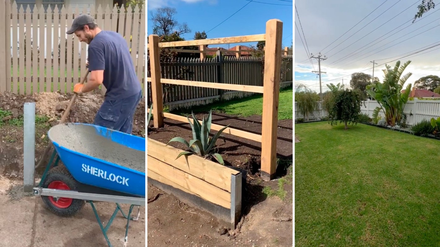 This TikTok video showcases an impressive yard transformation, but commenters noted the benefits of using native plants.