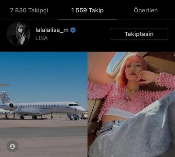 One Redditor compiled various images and tweets shared by South Korean pop music group Blackpink, juxtaposing its pro-climate action messaging with an apparent fondness for private jets.