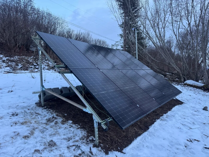 This Alaska resident's solar update is insightful because it demonstrates a successful strategy for using solar panels with limited winter sunlight.