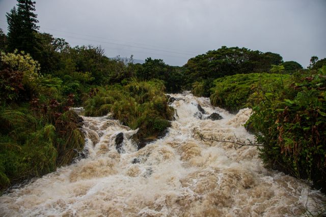 Pe'epee Falls on the island of Hawai'i.