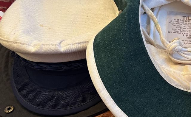 A fisherman purchased a fancy new hat at a thrift store and just had to share their find on Reddit, where they revealed for an opening for a hidden pocket.