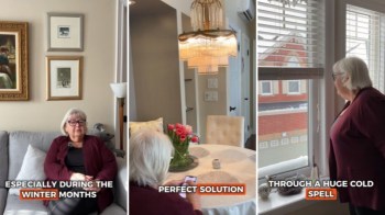 Helena lives in Ontario, so it gets really cold. Keeping comfortable indoors is important to them because that's where they spend most of their time.