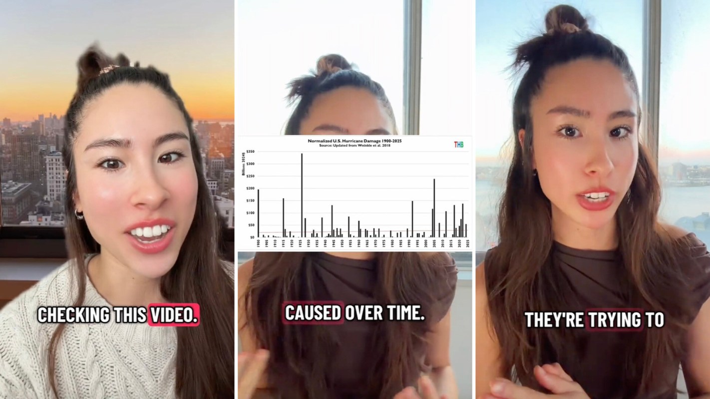 Lia Newman debunks misleading hurricane data.