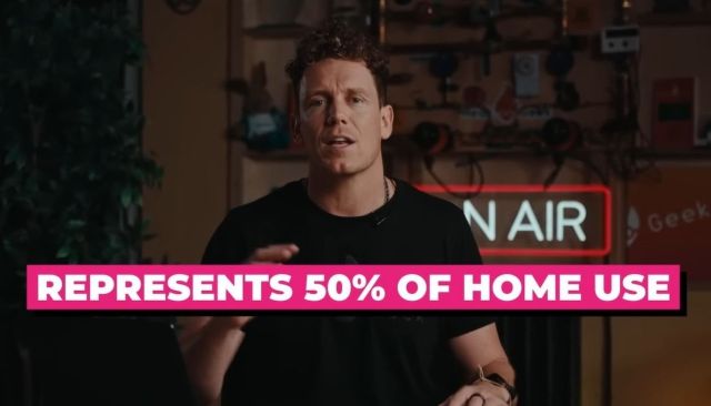 The secret to slashing your home's energy use, Adam says, is an energy-efficient heat pump.