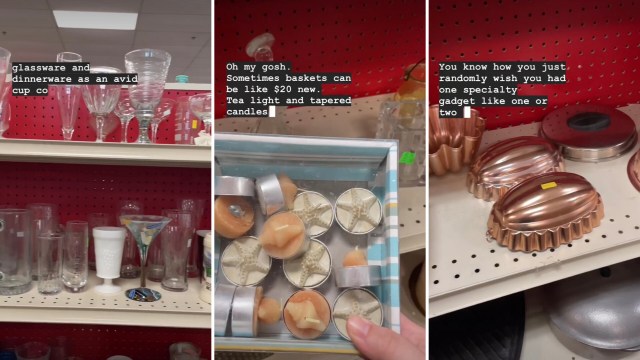 An Instagram video shows that you can save big on items you'll use often when you shop at thrift stores.