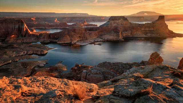 Lake Powell, a Colorado River reservoir in Utah and Arizona.
