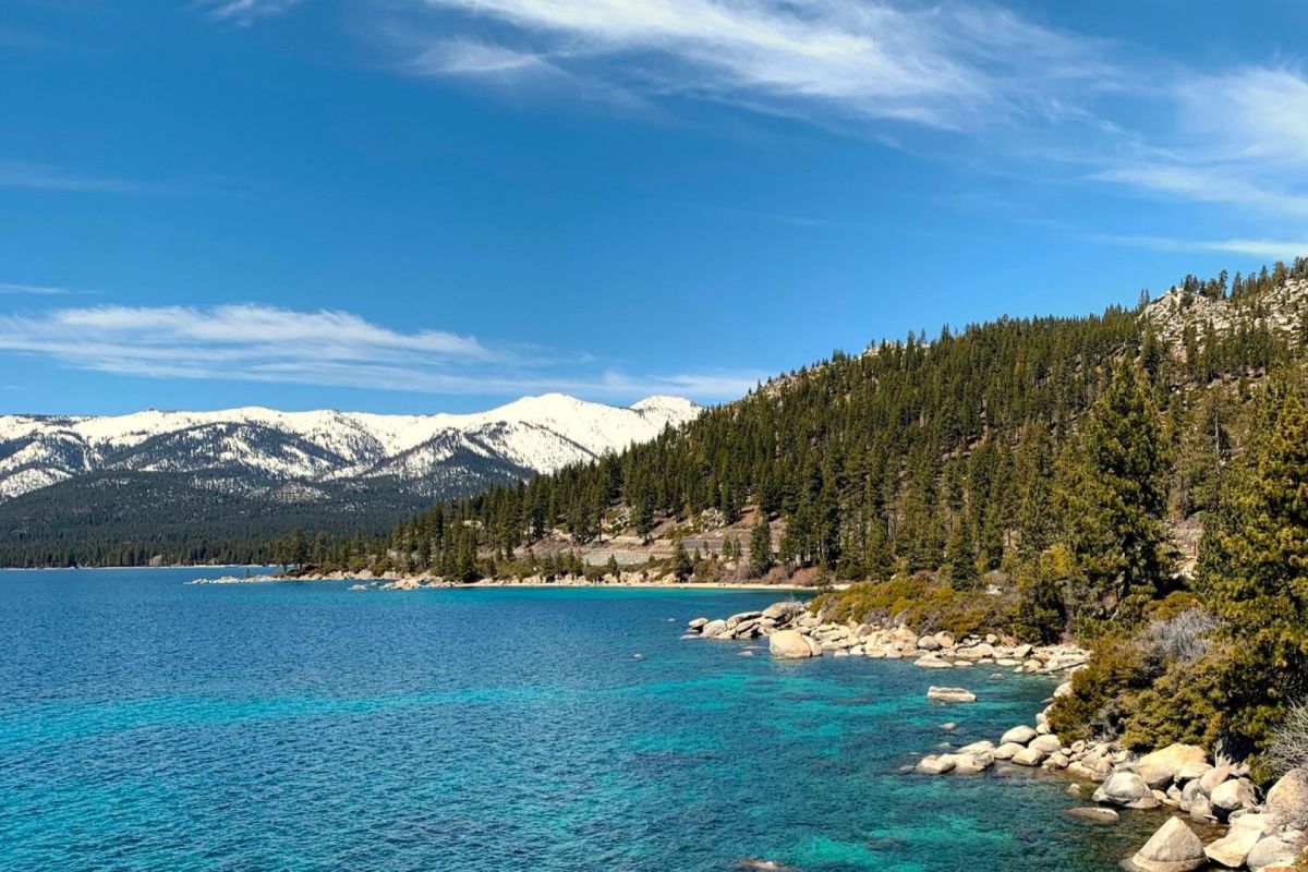 Lake Tahoe in Nevada.