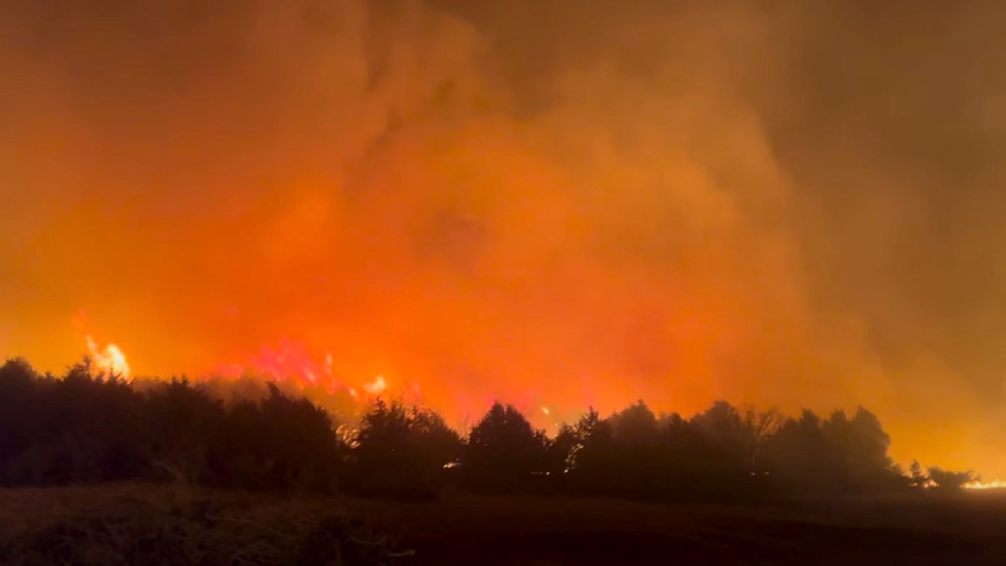 A series of massive wildfires tearing through Nebraska has scorched nearly 750,000 acres, marking one of the largest fire events in the state's history.