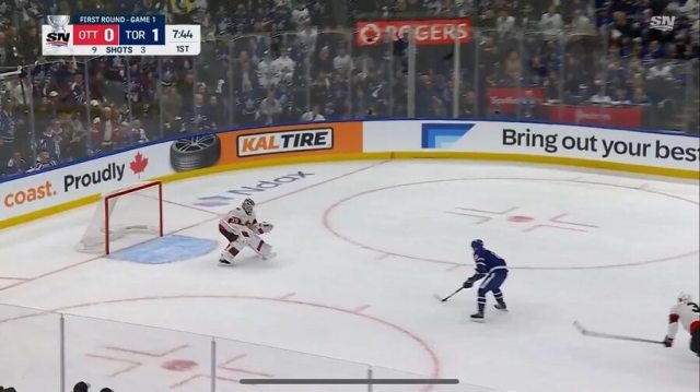 NHL fans are becoming frustrated by ads creeping into every aspect of the game, such as ads emblazoned on the ice.