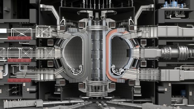 A reactor that creates nuclear fusion power.
