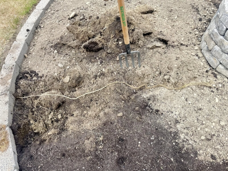 A homeowner witnessed this firsthand when unearthed some unexpected finds while digging in their yard to install new garden beds.