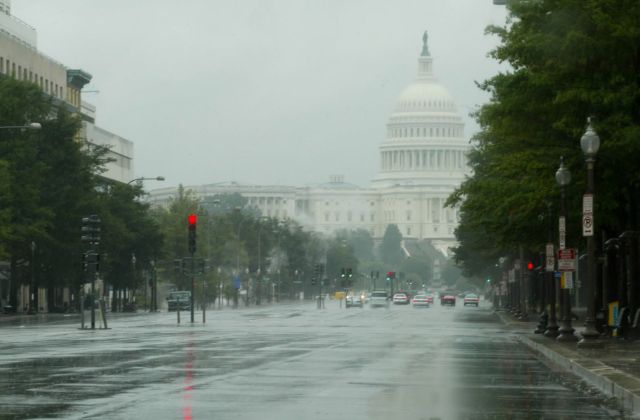 On Thursday, March 12, a cold front hit the Mid-Atlantic region that made the temperature plummet as much as 50 degrees in some places.