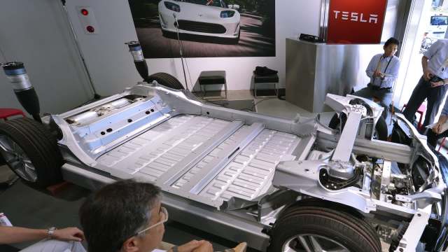 Researchers studying electric vehicle technology made an unexpected discovery after taking apart a battery used in a car from Tesla.