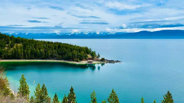 Flathead Lake in Montana.