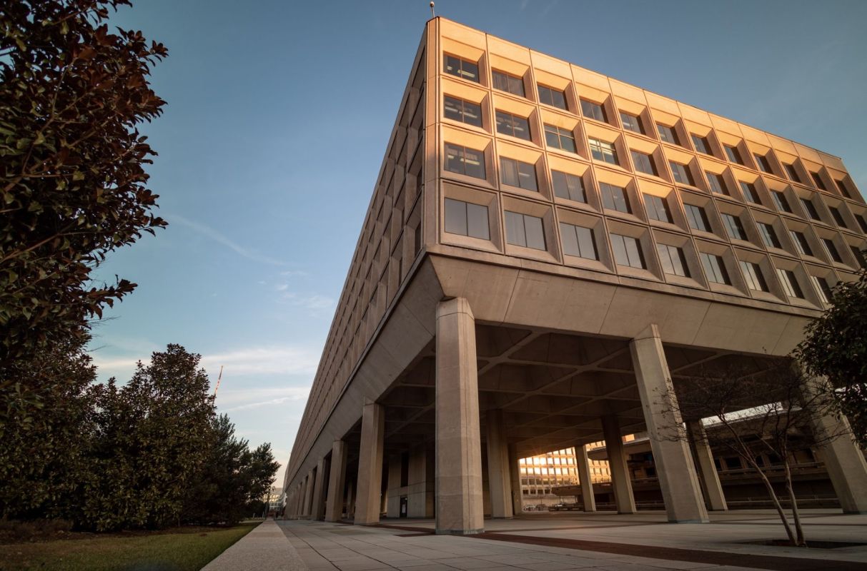 The James V. Forrestal building.