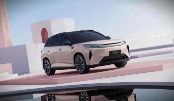 The new BYD Atto 3 EV in China.