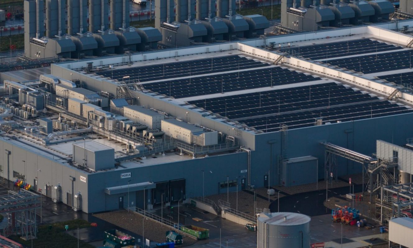 A data center.