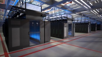 A data center.
