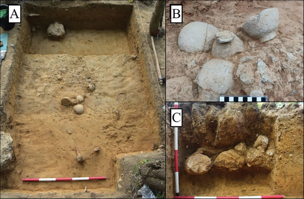 The Laos death jar archeological site.