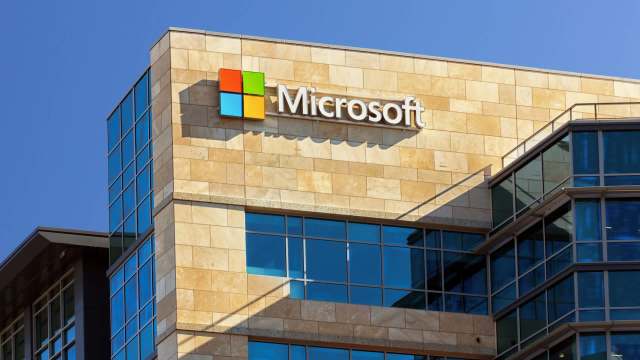 A Microsoft building.