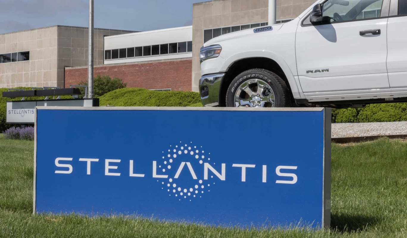 A Stellantis building.