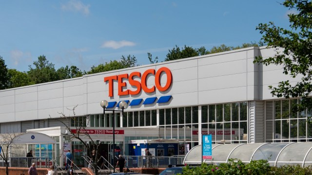 A Tesco store.