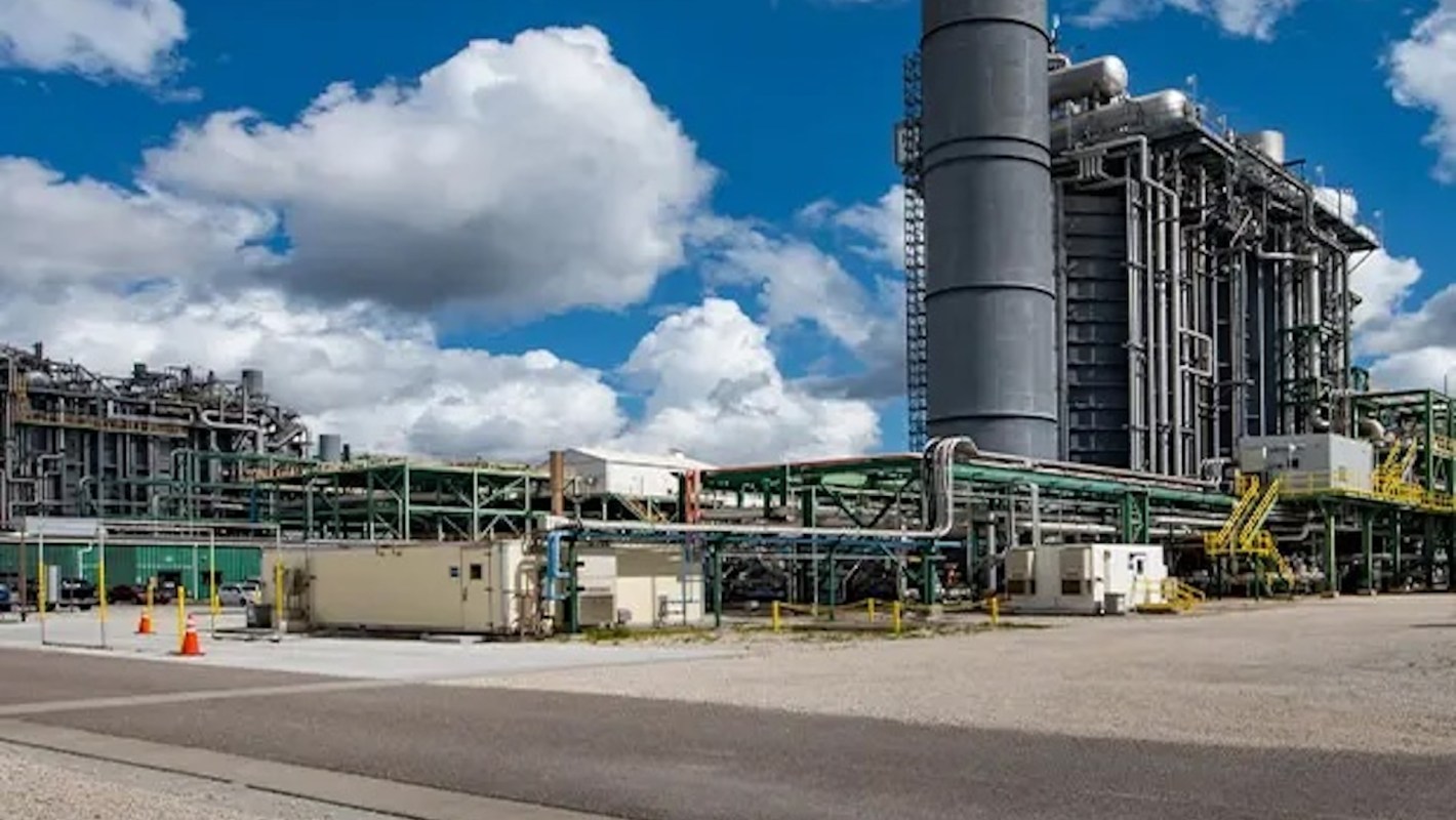 A coal plant in Florida.
