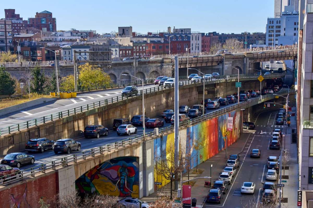 The Brooklyn-Queens Expressway.