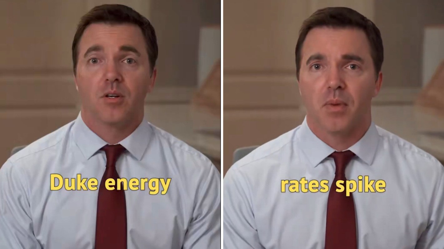 Attorney General Jeff Jackson addresses utility rate hikes.
