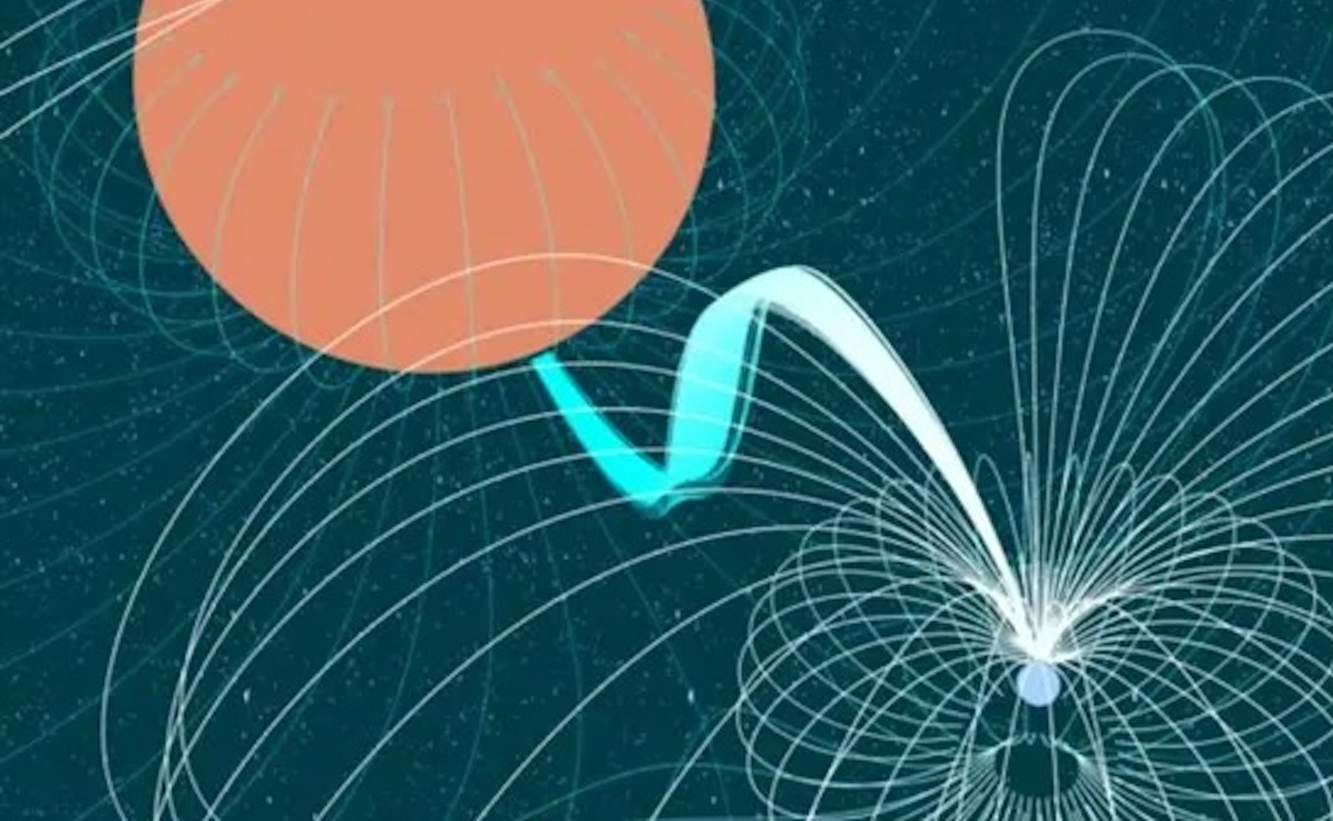 Astronomers trace a 20-year radio mystery to clashing fields between two stars