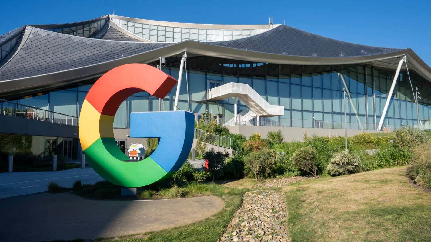 A Google building.
