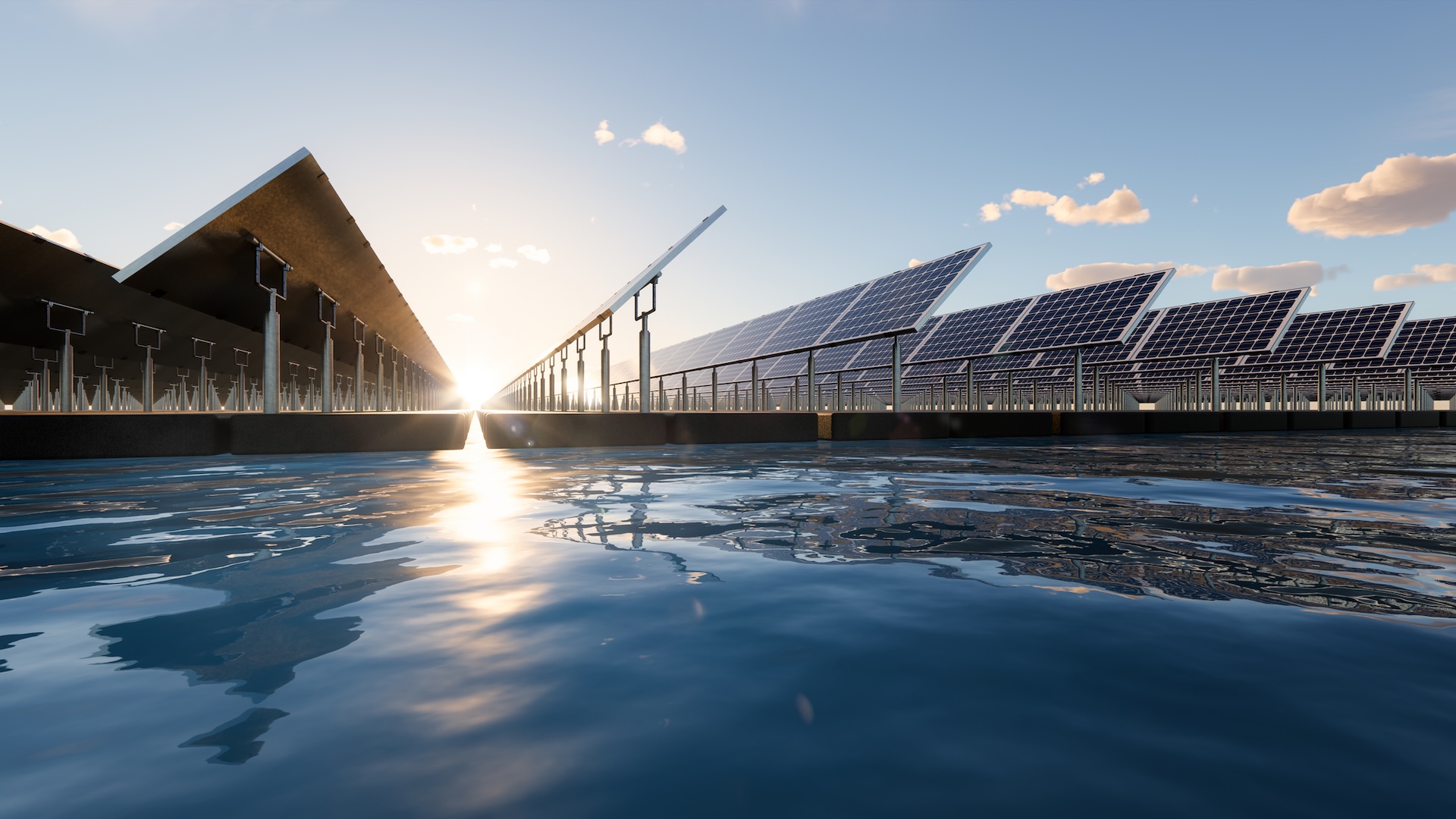 Spain's new floating ocean solar farm off Gran Canaria makes clean power and fresh water with a 12% boost