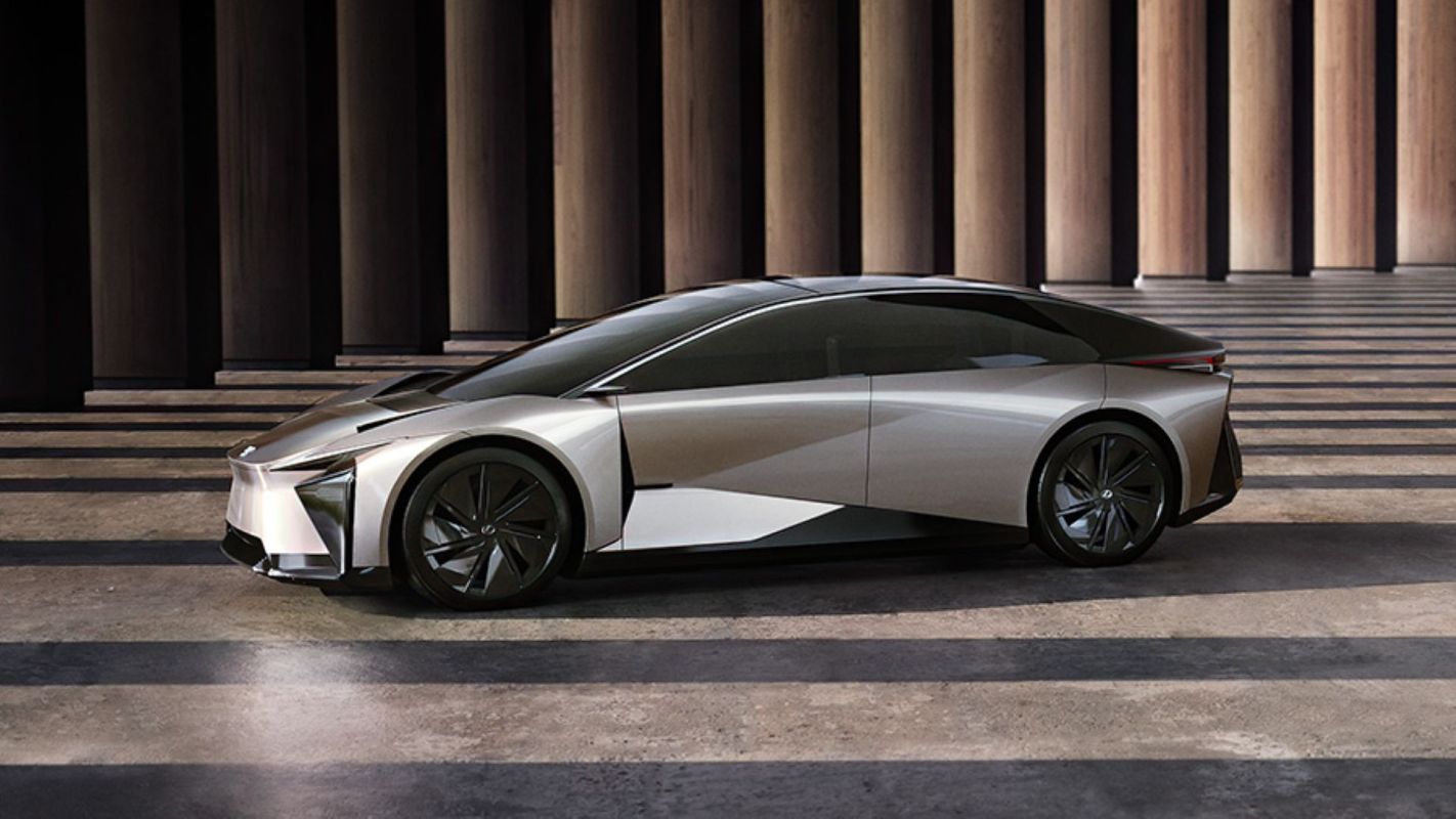 The Lexus LF-ZC EV concept car.