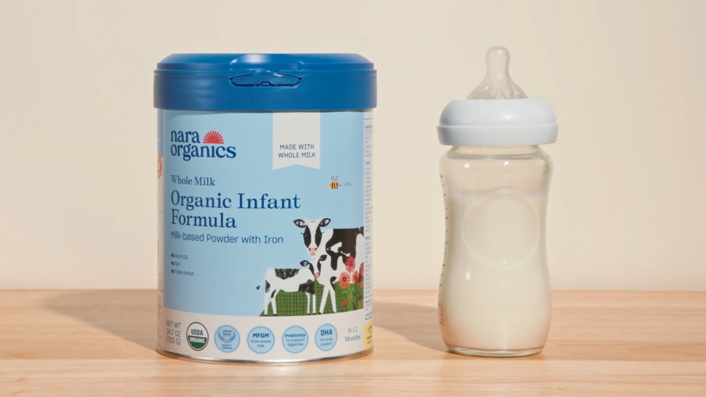 Nara Organics baby formula