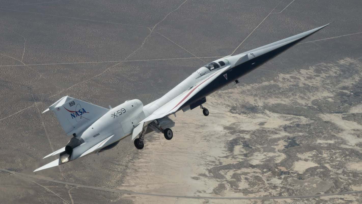 The NASA x-59.