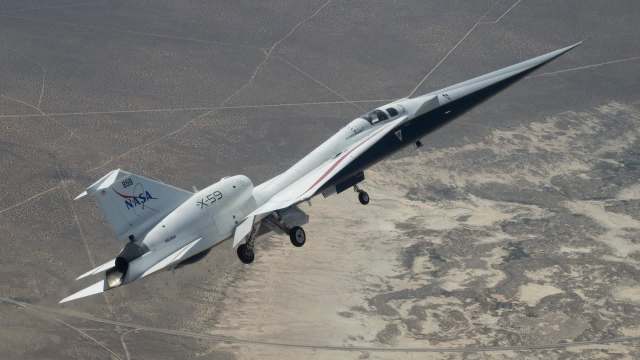 The NASA x-59.